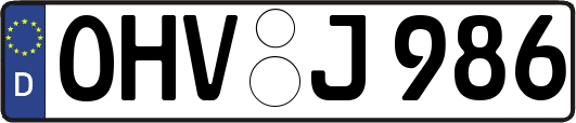 OHV-J986
