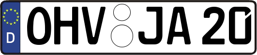 OHV-JA20