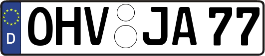 OHV-JA77