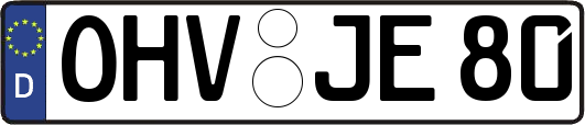 OHV-JE80
