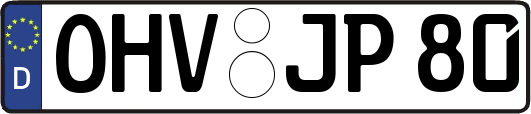 OHV-JP80