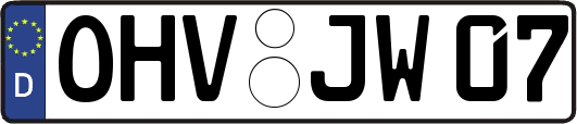 OHV-JW07
