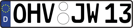 OHV-JW13