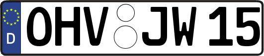 OHV-JW15