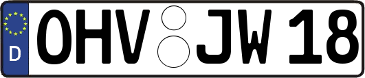 OHV-JW18
