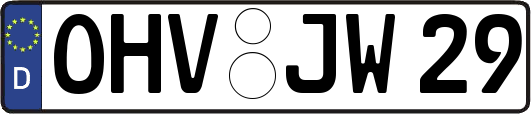 OHV-JW29