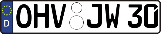 OHV-JW30