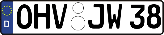 OHV-JW38