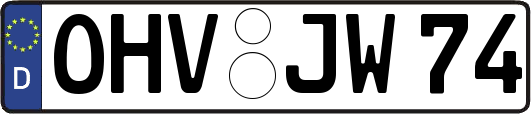 OHV-JW74