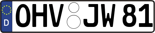 OHV-JW81