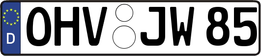 OHV-JW85