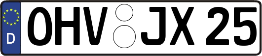 OHV-JX25