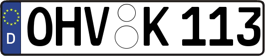 OHV-K113