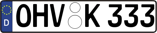 OHV-K333