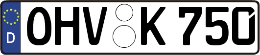 OHV-K750