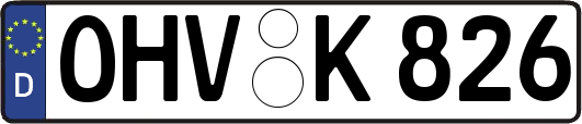 OHV-K826