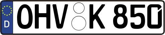 OHV-K850