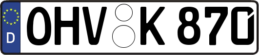 OHV-K870