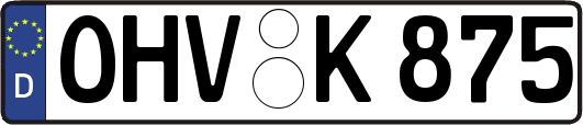 OHV-K875