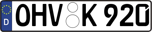 OHV-K920