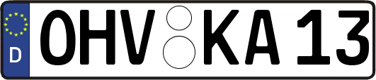 OHV-KA13