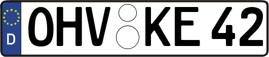OHV-KE42