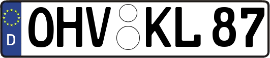 OHV-KL87