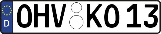 OHV-KO13