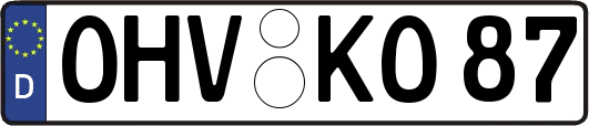OHV-KO87