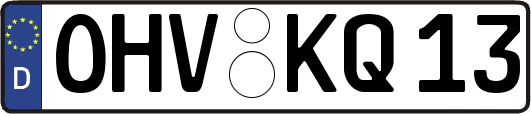 OHV-KQ13