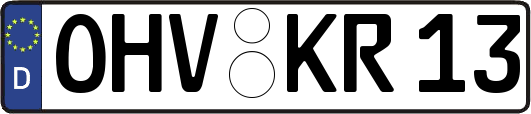 OHV-KR13