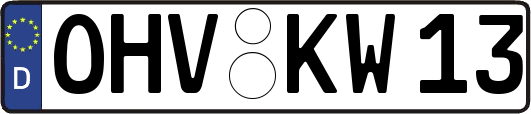 OHV-KW13