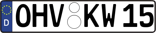 OHV-KW15