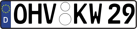 OHV-KW29
