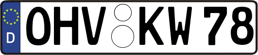 OHV-KW78