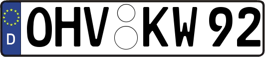 OHV-KW92