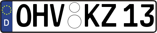 OHV-KZ13