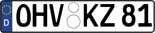 OHV-KZ81