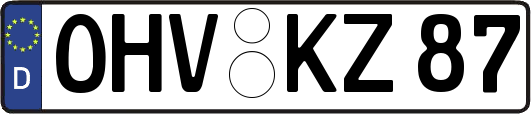 OHV-KZ87