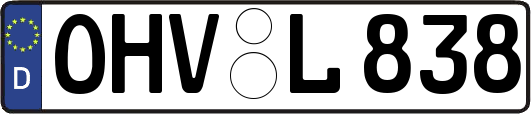 OHV-L838