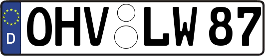 OHV-LW87