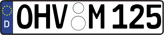 OHV-M125