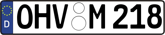 OHV-M218