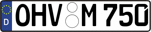 OHV-M750