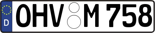 OHV-M758