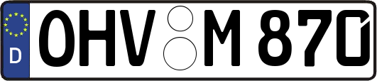 OHV-M870