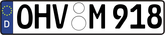 OHV-M918