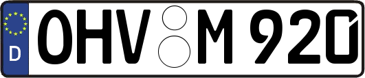 OHV-M920