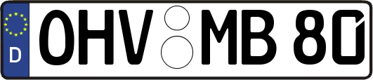 OHV-MB80