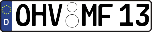 OHV-MF13